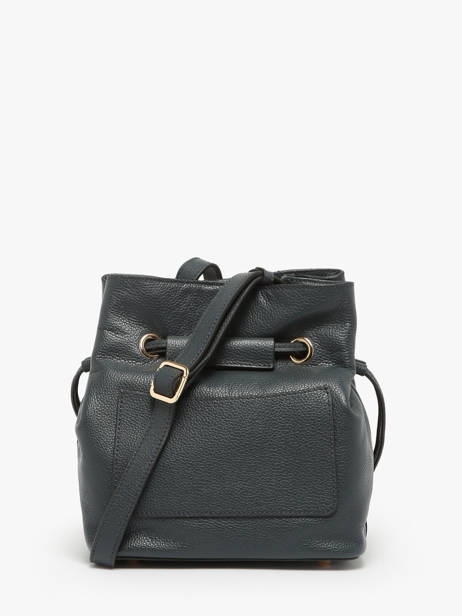 Bucket Bag S Tradition Leder Etrier Blauw tradition ETRA004S ander zicht 4